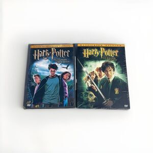 Lot of 2 Harry Potter DVDs Chamber of Secrets & Prisoner of Azkaban